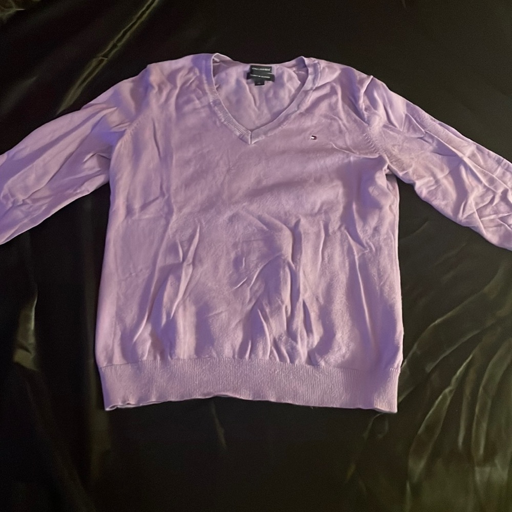 tommy hilfiger v-neck sweater